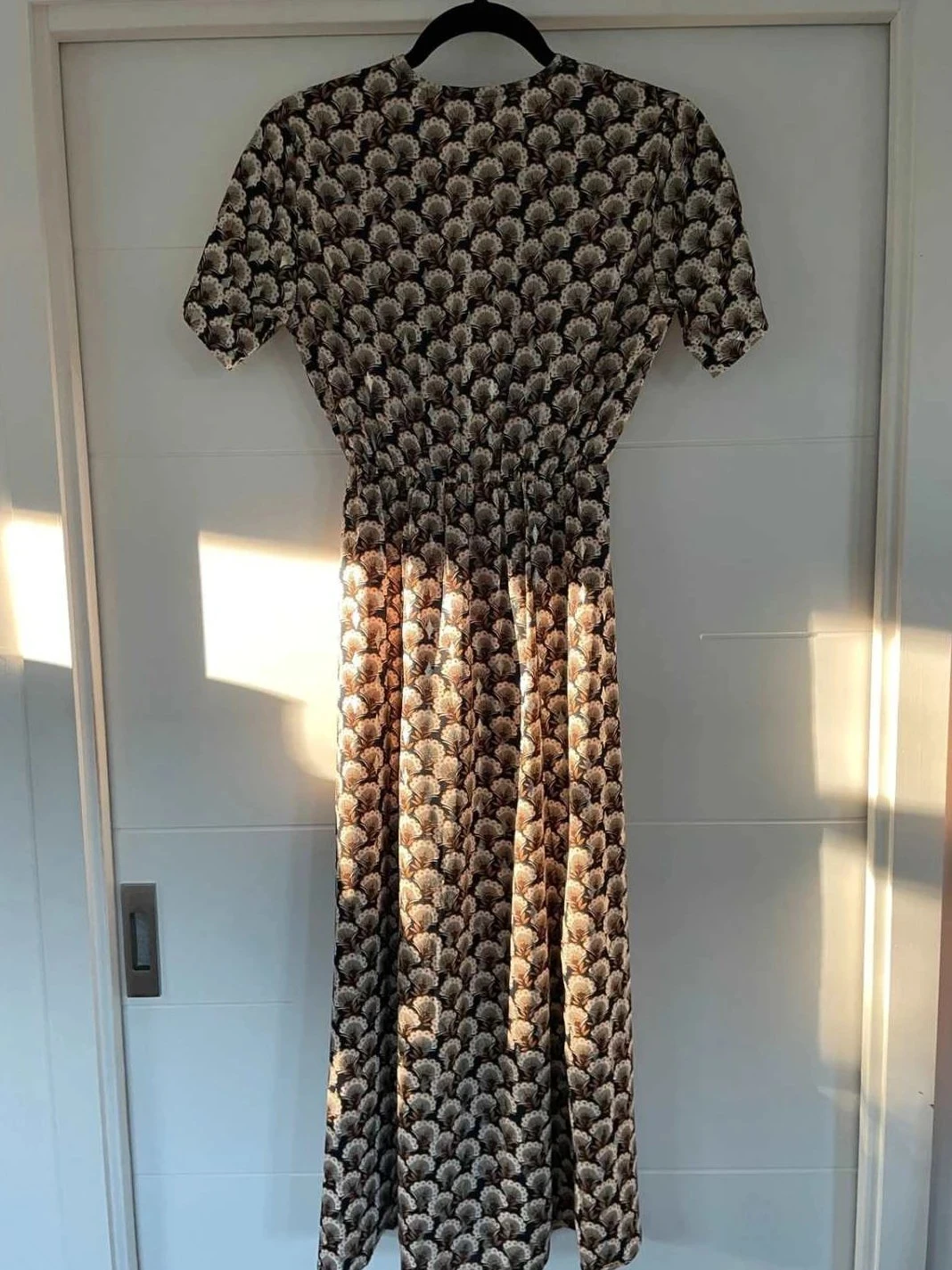 Vestido largo Les Petites Fleurs – Talla 38 – Estado perfecto – Estampado retro – photo 2